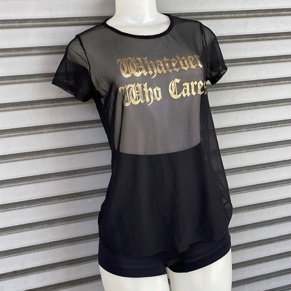 Color Code Sheer Top Size M - Picture 3 of 6